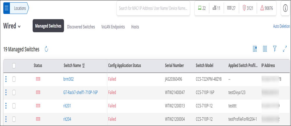 They're coming! Cloud managed Switches